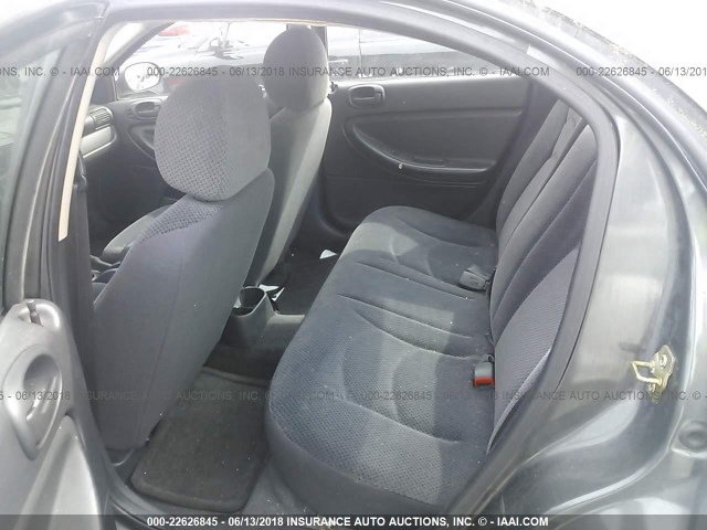 1B3EL36T84N108909 - 2004 DODGE STRATUS SE GRAY photo 8