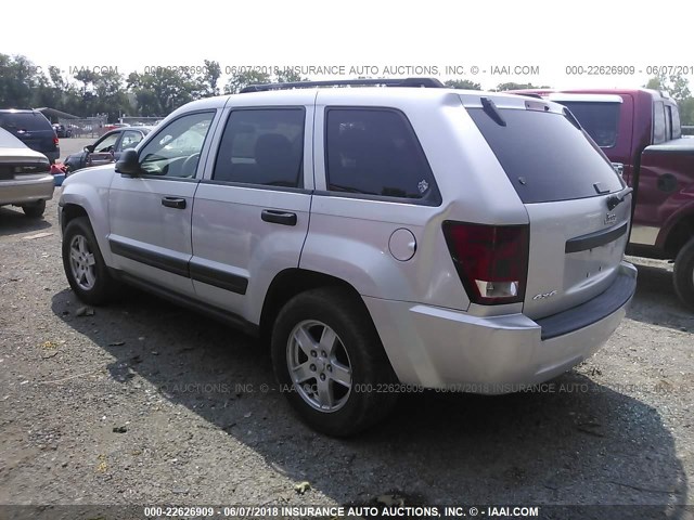 1J4GR48K95C708989 - 2005 JEEP GRAND CHEROKEE LAREDO/COLUMBIA/FREEDOM 银色 照片 3