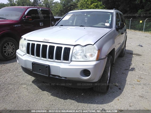 1J4GR48K95C708989 - 2005 JEEP GRAND CHEROKEE LAREDO/COLUMBIA/FREEDOM 银色 照片 6