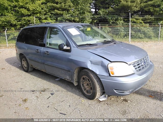 2FMZA51614BB31801 - 2004 FORD FREESTAR SE BLUE photo 1