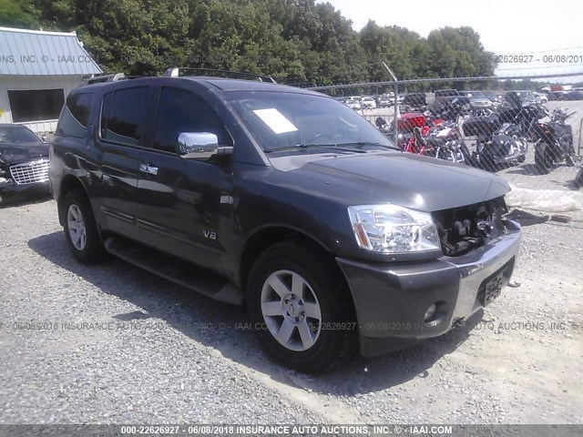 5N1BA08CX7N706308 - 2007 NISSAN ARMADA SE/LE GRAY photo 1