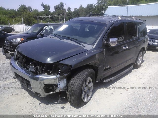 5N1BA08CX7N706308 - 2007 NISSAN ARMADA SE/LE GRAY photo 6