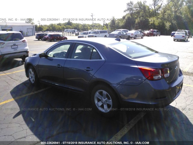 1G11C5SL6EF248685 - 2014 CHEVROLET MALIBU 1LT GRAY photo 3