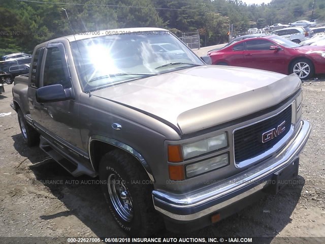 2GTEC19R2V1544290 - 1997 GMC SIERRA C1500 TAN photo 1