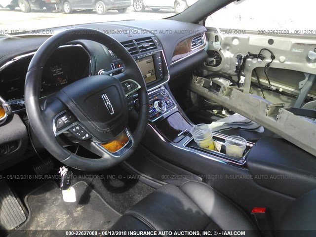 1LN6L9NP4H5611042 - 2017 LINCOLN CONTINENTAL RESERVE Gold Foto 5