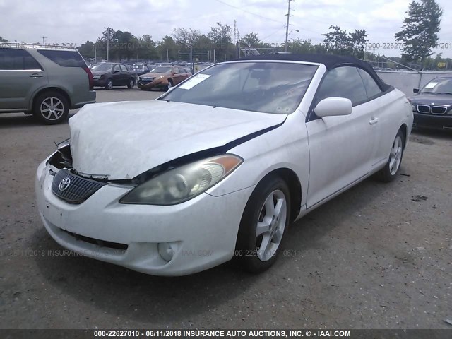 4T1FA38P86U067016 - 2006 TOYOTA CAMRY SOLARA SE/SLE თეთრი ფოტო 2