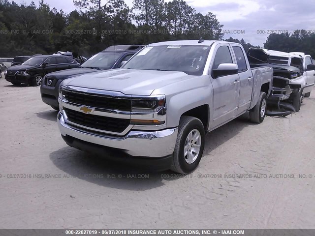 1GCRCREH9JZ152986 - 2018 CHEVROLET SILVERADO C1500 LT SILVER photo 2