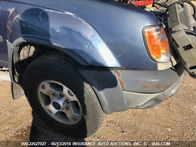 5N1ED28Y2YC566683 - 2000 NISSAN XTERRA XE/SE BLUE photo 6