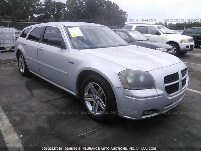 2D4FV48T45H117894 - 2005 DODGE MAGNUM SE GRAY photo 1