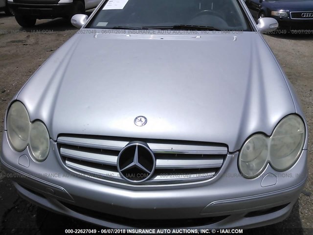 WDBTJ56J26F194929 - 2006 MERCEDES-BENZ CLK 350 SILVER photo 6