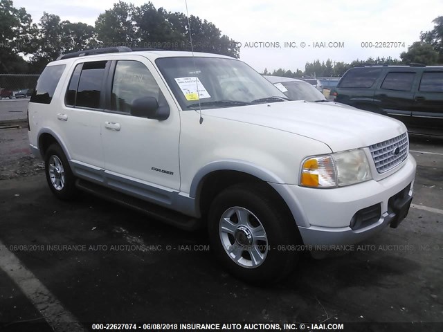 1FMZU65W82ZB13412 - 2002 FORD EXPLORER LIMITED WHITE photo 1