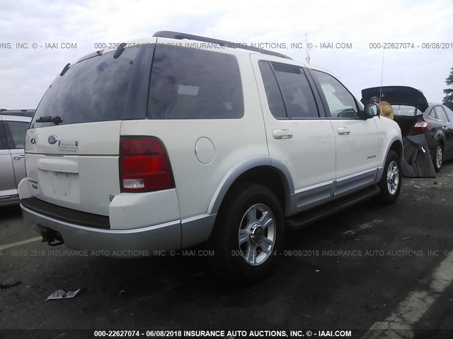 1FMZU65W82ZB13412 - 2002 FORD EXPLORER LIMITED 白色 照片 4