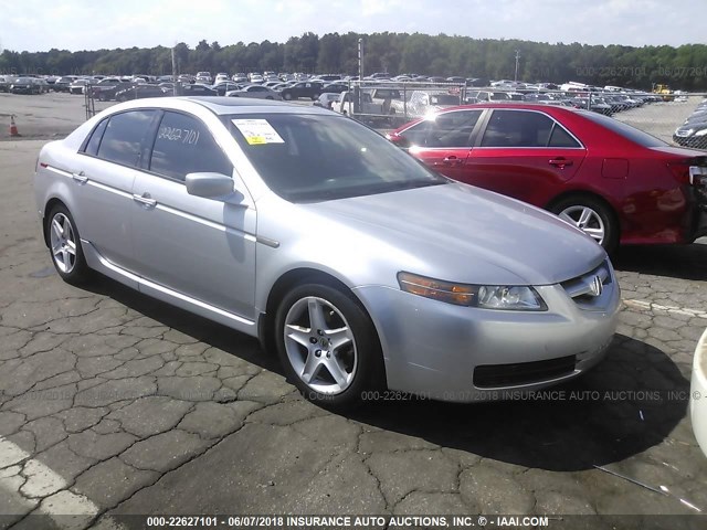 19UUA66204A042485 - 2004 ACURA TL SILVER photo 1