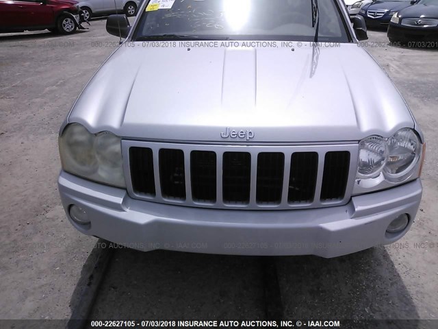 1J4GS48K66C205491 - 2006 JEEP GRAND CHEROKEE LAREDO/COLUMBIA/FREEDOM 银色 照片 10