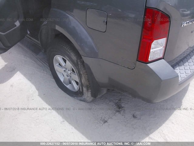 5N1AR18B98C604318 - 2008 NISSAN PATHFINDER S/LE/SE GRAY photo 6