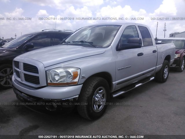 3D7KA28CX4G109492 - 2004 DODGE RAM 2500 ST/SLT SILVER photo 2