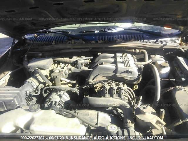 1FMEU65E36UA46873 - 2006 FORD EXPLORER LIMITED 红色 照片 10