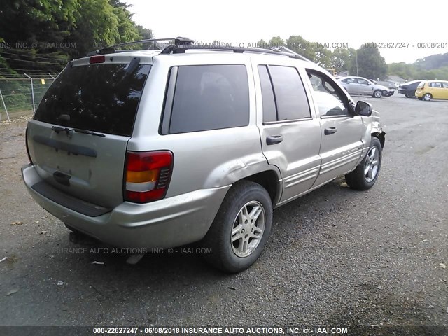 1J4GX48S84C328398 - 2004 JEEP GRAND CHEROKEE LAREDO/COLUMBIA/FREEDOM 米色 照片 4