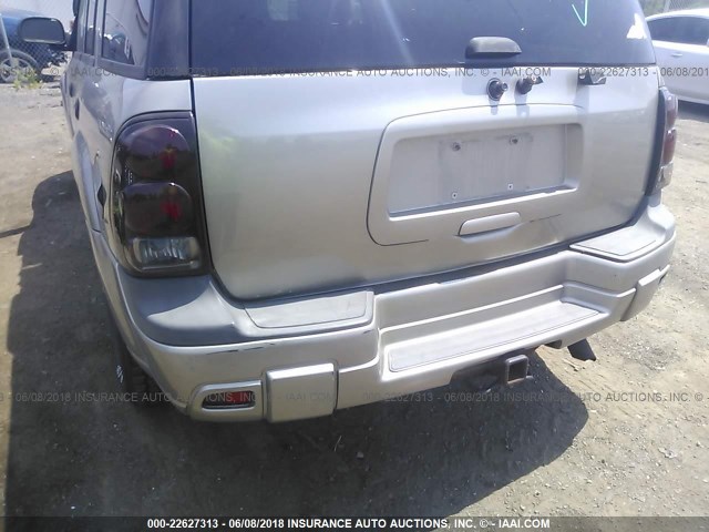 1GNDT13S932247481 - 2003 CHEVROLET TRAILBLAZER  GRAY photo 6