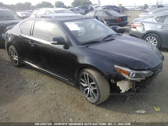 JTKJF5C71E3082246 - 2014 TOYOTA SCION TC 黑色 照片 1