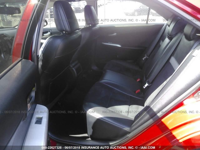 4T1BF1FK1EU869725 - 2014 TOYOTA CAMRY L/SE/LE/XLE 红色 照片 8