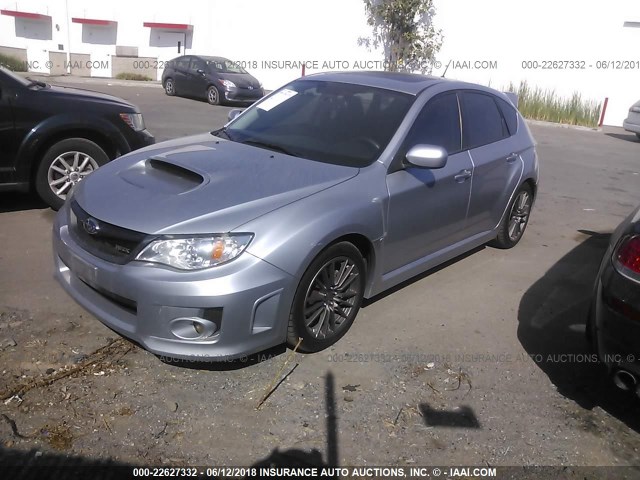 JF1GR7E63DG868085 - 2013 SUBARU IMPREZA WRX SILVER photo 2