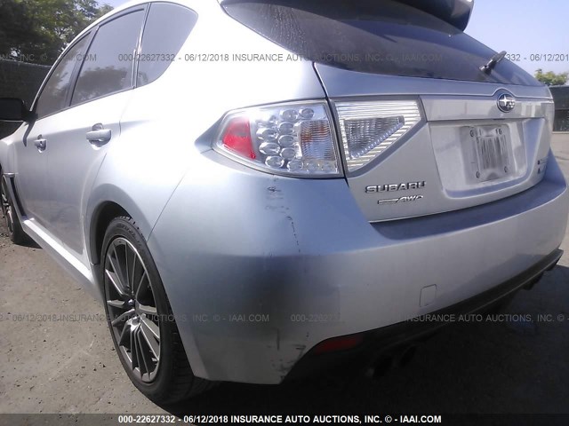 JF1GR7E63DG868085 - 2013 SUBARU IMPREZA WRX SILVER photo 6