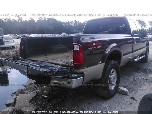 1FTWW31R98ED58607 - 2008 FORD F350 SRW SUPER DUTY Unknown photo 4