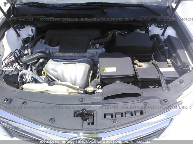 4T1BF1FK2DU260710 - 2013 TOYOTA CAMRY L/SE/LE/XLE თეთრი ფოტო 10