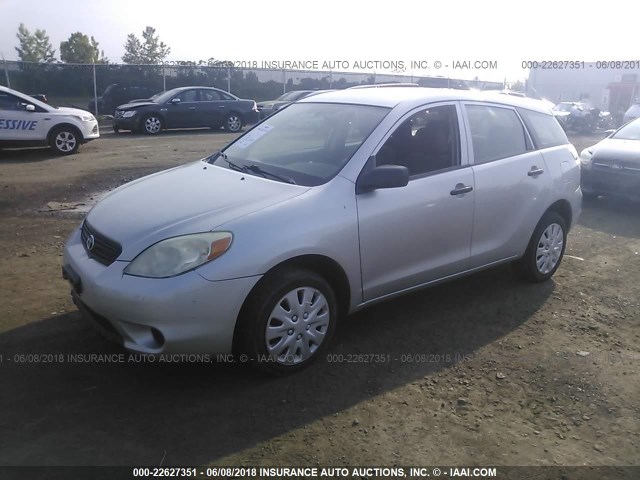 2T1LR32E56C560530 - 2006 TOYOTA COROLLA MATRIX XR GRAY photo 2