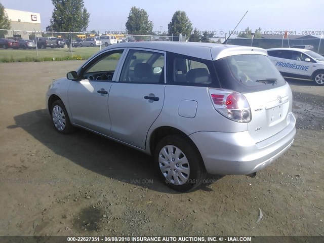 2T1LR32E56C560530 - 2006 TOYOTA COROLLA MATRIX XR GRAY photo 3