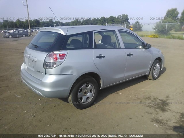 2T1LR32E56C560530 - 2006 TOYOTA COROLLA MATRIX XR GRAY photo 4