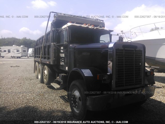 CB213HP141688 - 1978 FREIGHTLINER DUMP TRUCK  BLACK photo 1