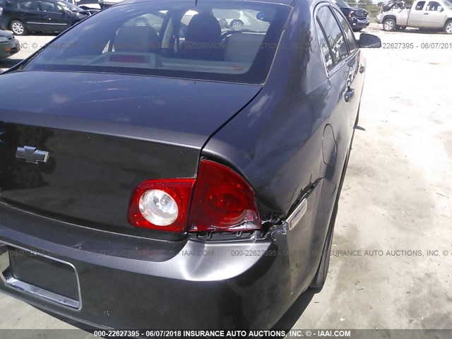 1G1ZC5EB0AF303308 - 2010 CHEVROLET MALIBU 1LT 黑色 照片 6