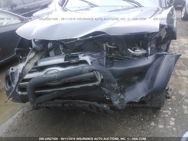 5TEUX4EN8AZ745296 - 2010 TOYOTA TACOMA ACCESS CAB Қара фото 6