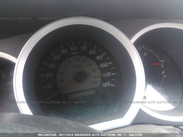 5TEUX4EN8AZ745296 - 2010 TOYOTA TACOMA ACCESS CAB Қара фото 7