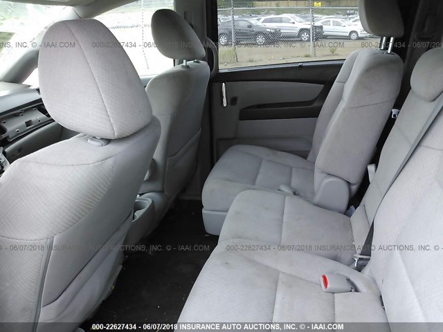 5FNRL5H36HB018641 - 2017 HONDA ODYSSEY SE GRAY photo 8