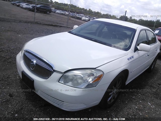 1G4HD572X7U153995 - 2007 BUICK LUCERNE CXL WHITE photo 2