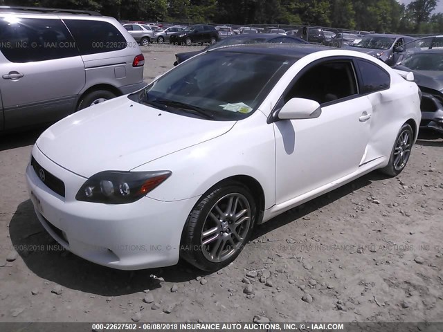 JTKDE167790289218 - 2009 TOYOTA SCION TC WHITE photo 2