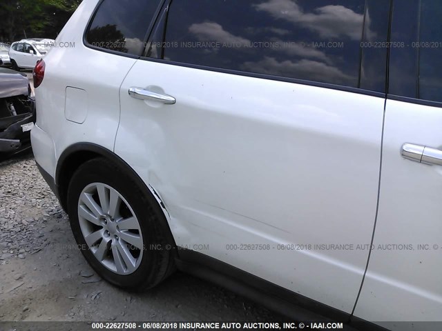 4S4WX97D884415313 - 2008 SUBARU TRIBECA LIMITED WHITE photo 6