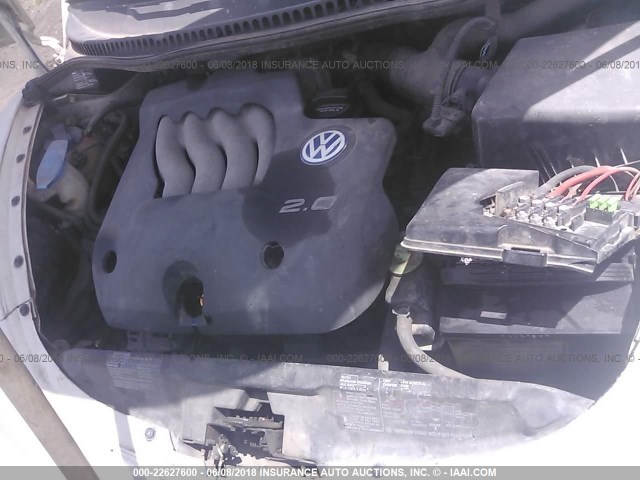 3VWBA21C3XM446691 - 1999 VOLKSWAGEN NEW BEETLE GL 白色 照片 10