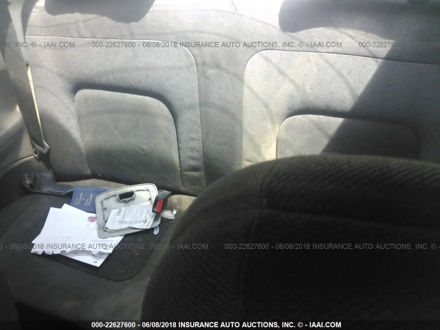 3VWBA21C3XM446691 - 1999 VOLKSWAGEN NEW BEETLE GL 白色 照片 8