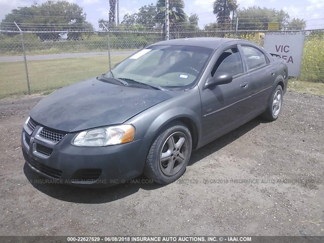 1B3EL46X75N550896 - 2005 DODGE STRATUS SXT GRAY photo 2