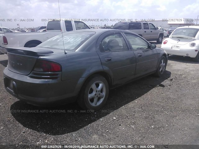 1B3EL46X75N550896 - 2005 DODGE STRATUS SXT GRAY photo 4