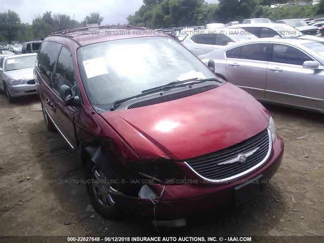 2C8GP64LX4R620026 - 2004 CHRYSLER TOWN & COUNTRY LIMITED RED photo 1