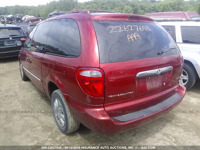 2C8GP64LX4R620026 - 2004 CHRYSLER TOWN & COUNTRY LIMITED RED photo 3