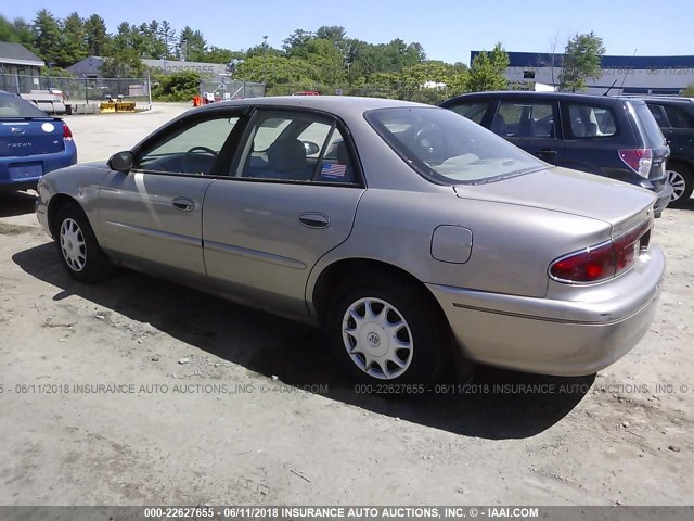 2G4WS52J931271635 - 2003 BUICK CENTURY CUSTOM GOLD photo 3