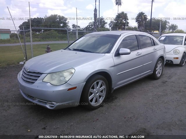 1C3LC56R97N558969 - 2007 CHRYSLER SEBRING TOURING GRAY photo 2