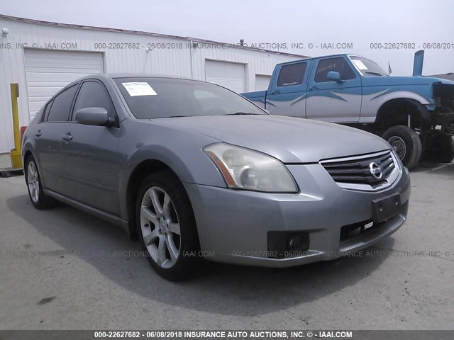 1N4BA41EX7C808491 - 2007 NISSAN MAXIMA SE/SL GRAY photo 1