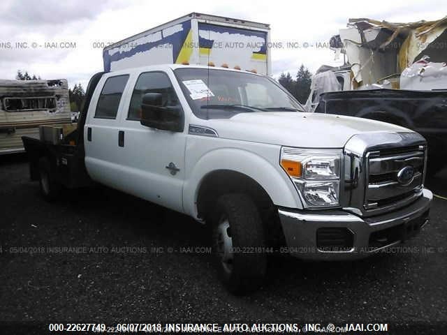 1FD8W3HTXGED13986 - 2016 FORD F350 SUPER DUTY WHITE photo 1